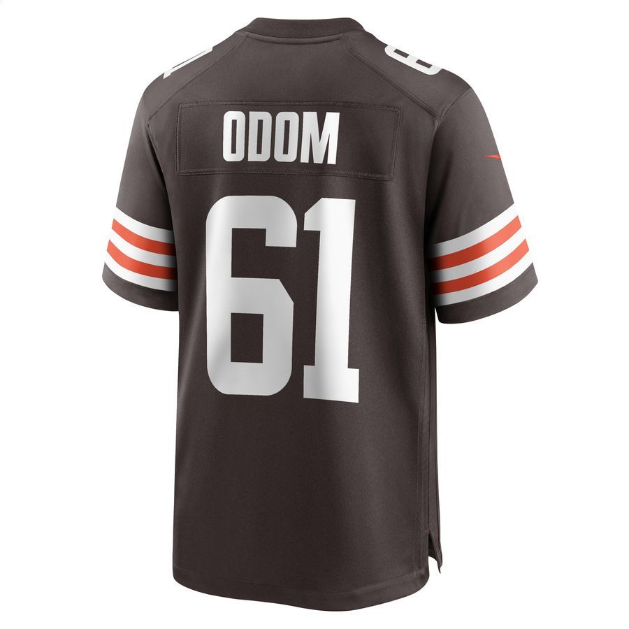 Chris Odom Cleveland Browns Brown Football Jersey 3 Chris Odom Cleveland Browns Brown Football Jersey word3
