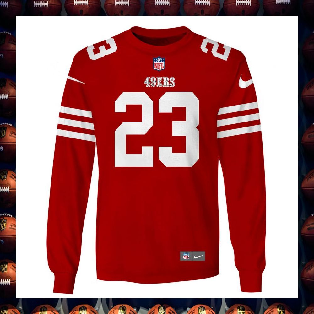 Christian McCaffrey Scarlet San Francisco 49ers Hoodie, Shirt 4 Christian McCaffrey Scarlet San Francisco 49ers Hoodie, Shirt word1