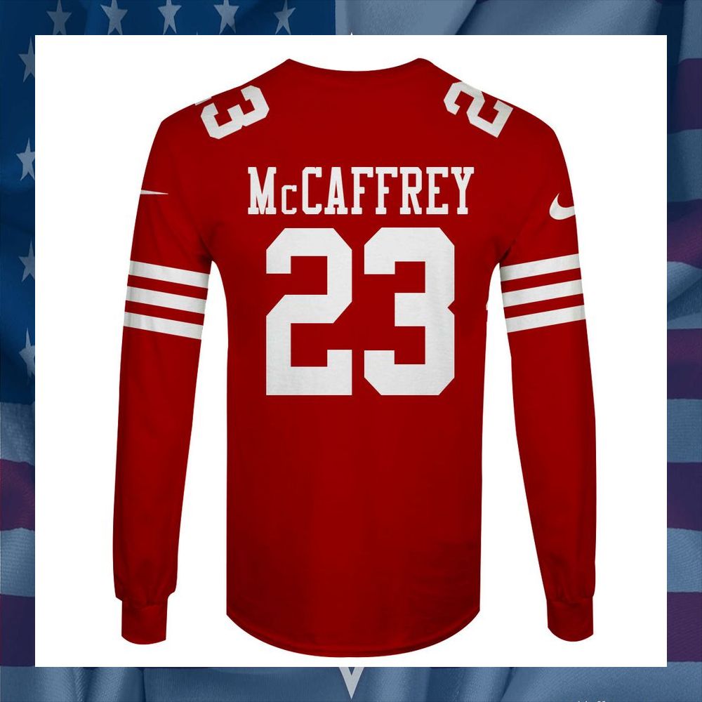 Christian McCaffrey Scarlet San Francisco 49ers Hoodie, Shirt 12 Christian McCaffrey Scarlet San Francisco 49ers Hoodie, Shirt word1