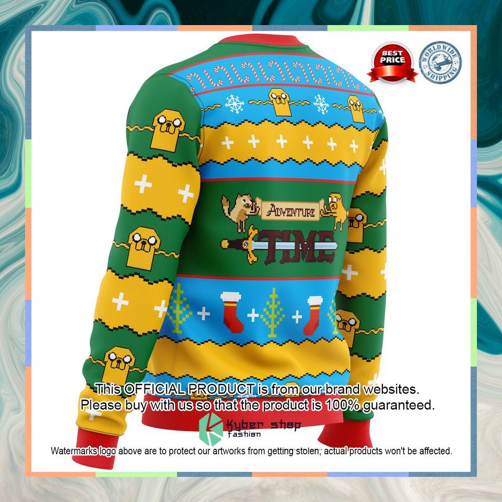 Christmas Adventure Time Ugly Christmas Sweater 9 Christmas Adventure Time Ugly Christmas Sweater word2