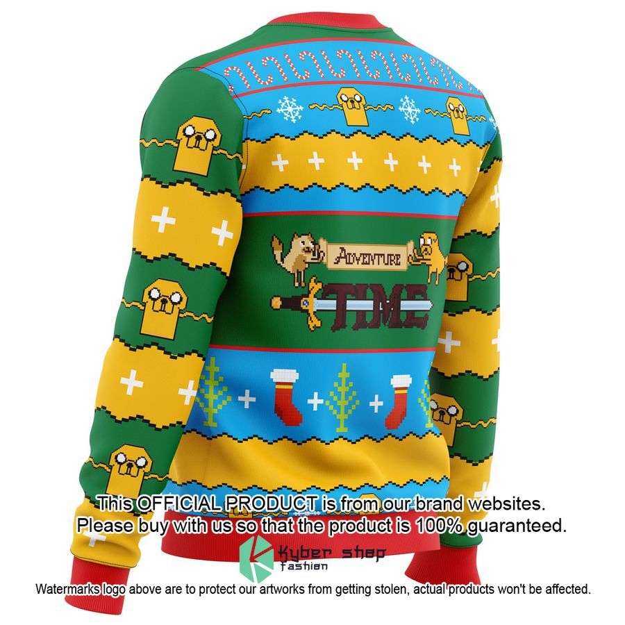 Christmas Adventure Time Ugly Christmas Sweater 4 Christmas Adventure Time Ugly Christmas Sweater word2