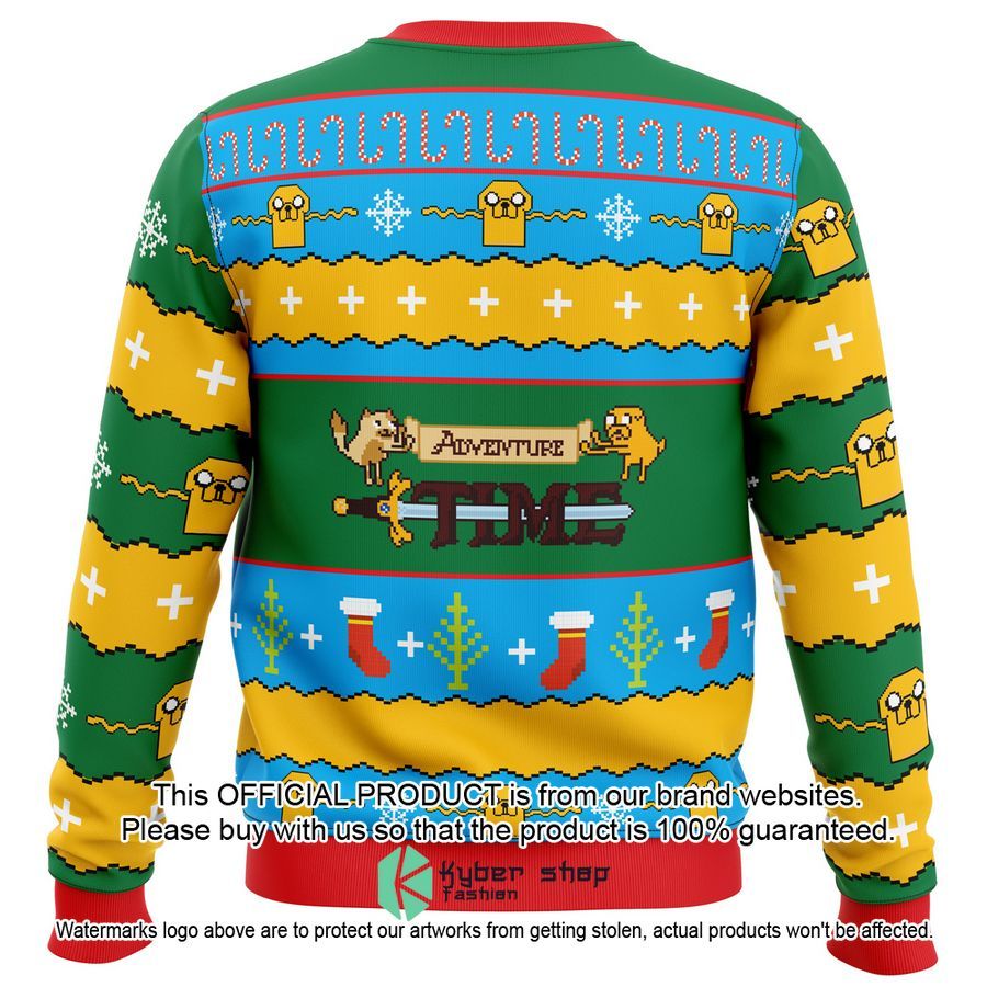 Christmas Adventure Time Ugly Christmas Sweater 5 Christmas Adventure Time Ugly Christmas Sweater word2