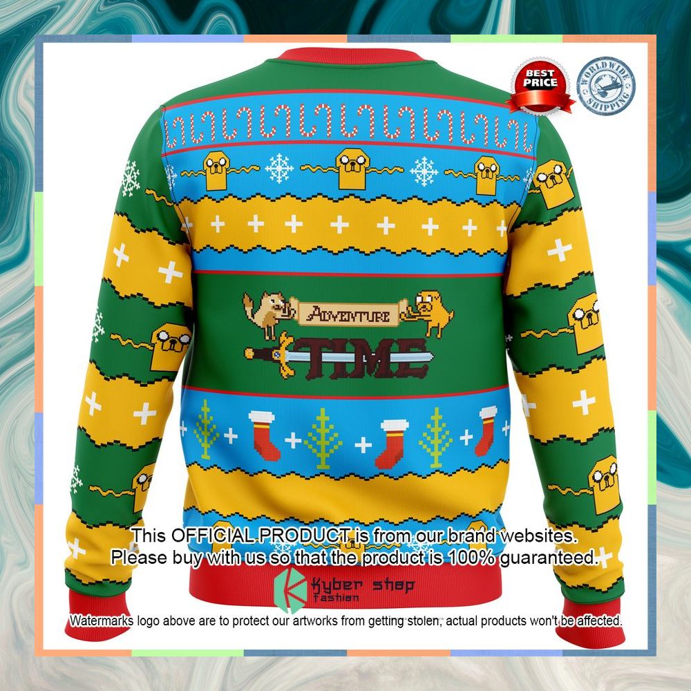 Christmas Adventure Time Ugly Christmas Sweater 10 Christmas Adventure Time Ugly Christmas Sweater word2