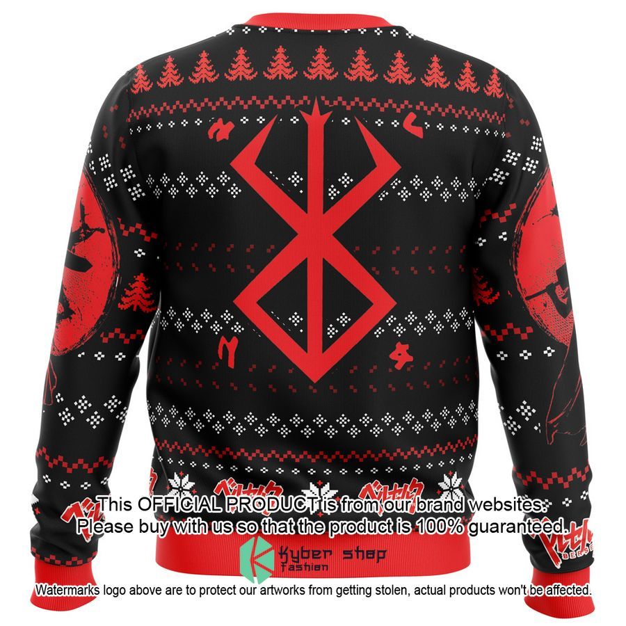 Christmas Red Guts Berzerk Ugly Christmas Sweater 5 Christmas Red Guts Berzerk Ugly Christmas Sweater word2