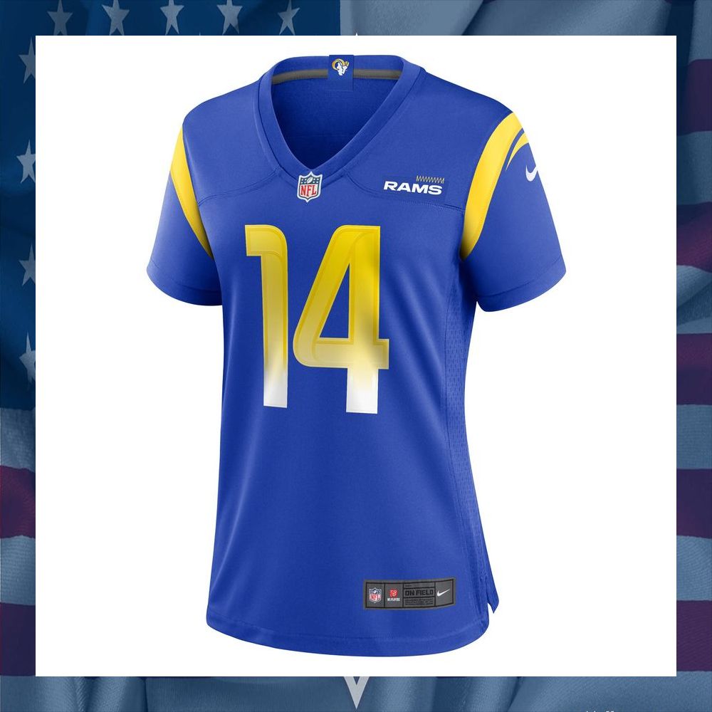 Cobie Durant Los Angeles Rams Women's Royal Football Jersey 6 Cobie Durant Los Angeles Rams Women's Royal Football Jersey word3
