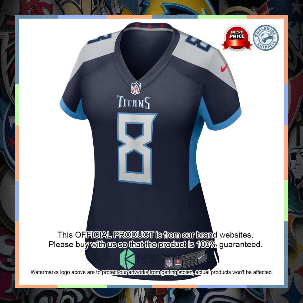 Cody Hollister Tennessee Titans Women's Navy Football Jersey 6 Cody Hollister Tennessee Titans Women's Navy Football Jersey word3