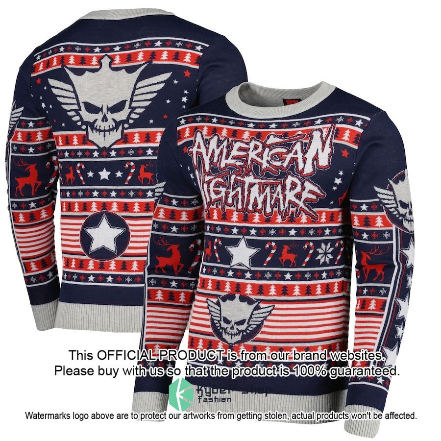 Cody Rhodes American Nightmare Sweater 4 Cody Rhodes American Nightmare Sweater word3