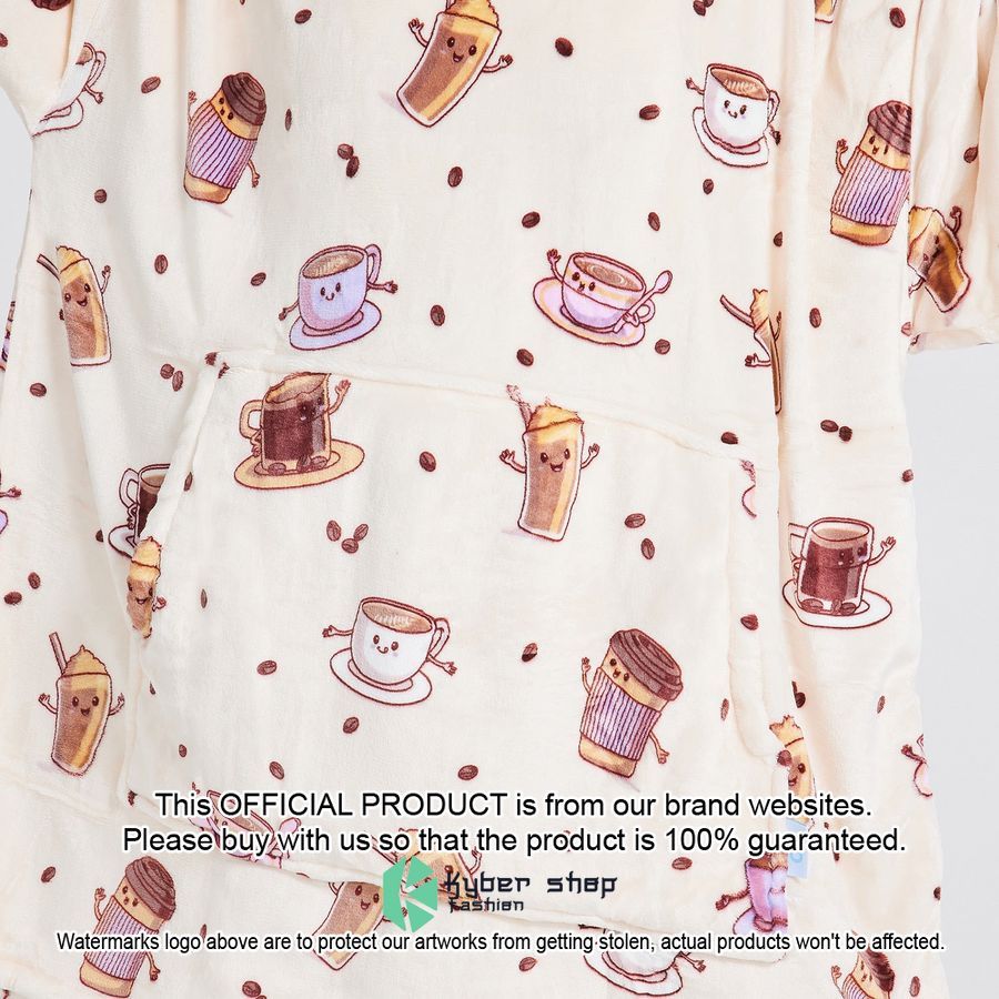 Coffee Oodie Blanket Hoodie 3 Coffee Oodie Blanket Hoodie word3