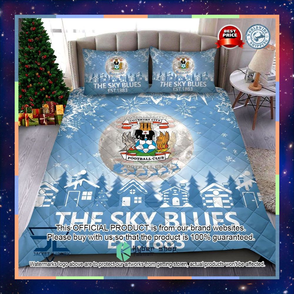 Coventry City F.C Bedding Set 5 Coventry City F.C Bedding Set word1