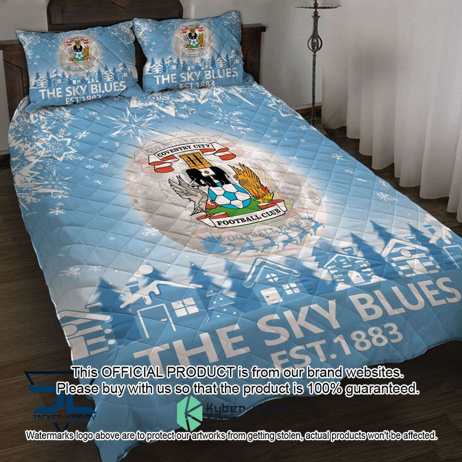 Coventry City F.C Bedding Set 3 Coventry City F.C Bedding Set word1