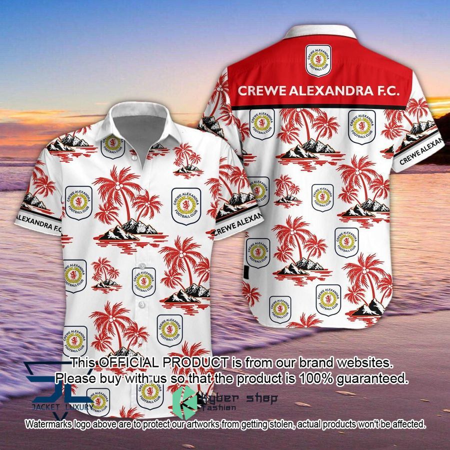Crewe Alexandra Hawaiian Shirt, Short