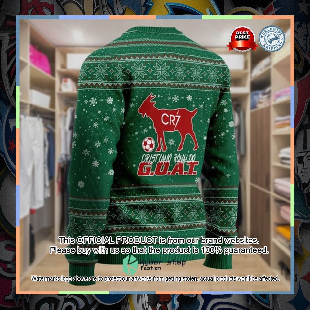 Cristiano Ronaldo Portugal G.O.A.T Soccer Fifa World Cup Qatar 2022 Christmas Sweater 6 Cristiano Ronaldo Portugal G.O.A.T Soccer Fifa World Cup Qatar 2022 Christmas Sweater word1