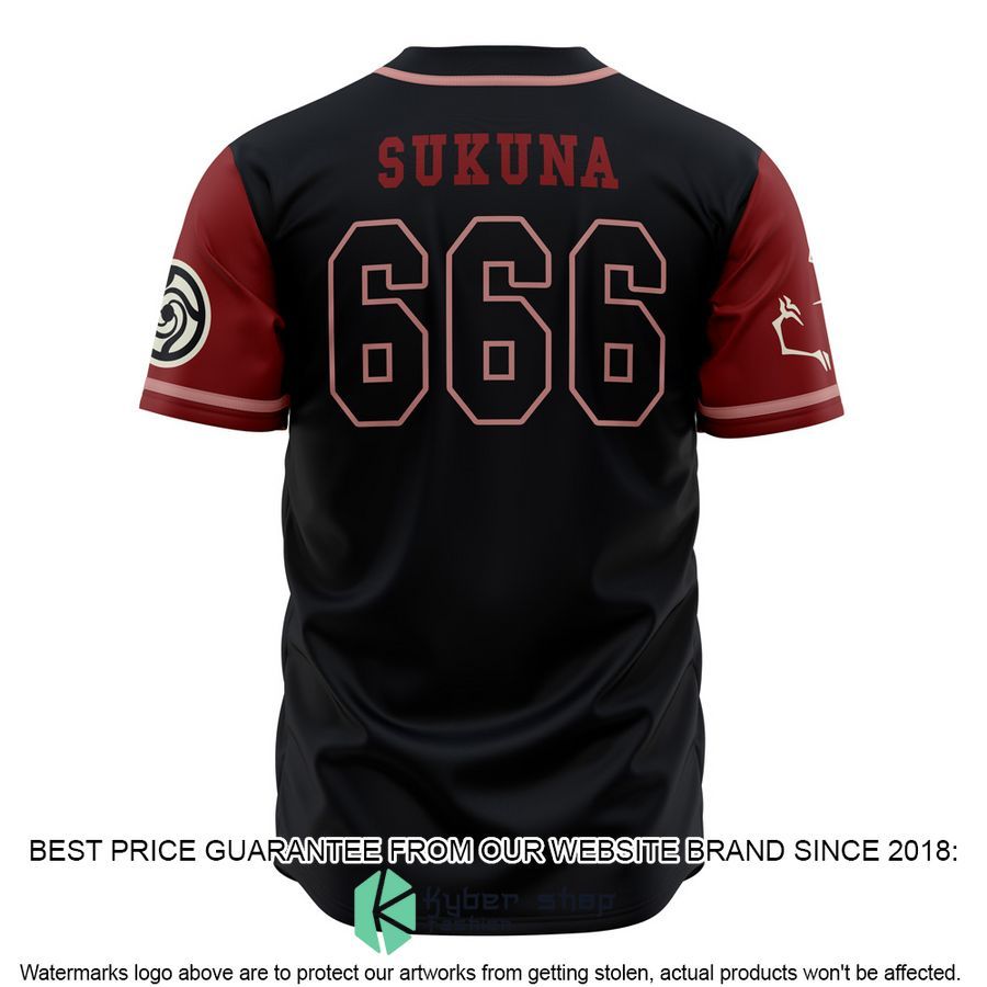 Curses Sukuna Jujutsu Kaisen Baseball Jersey 3 Curses Sukuna Jujutsu Kaisen Baseball Jersey word3