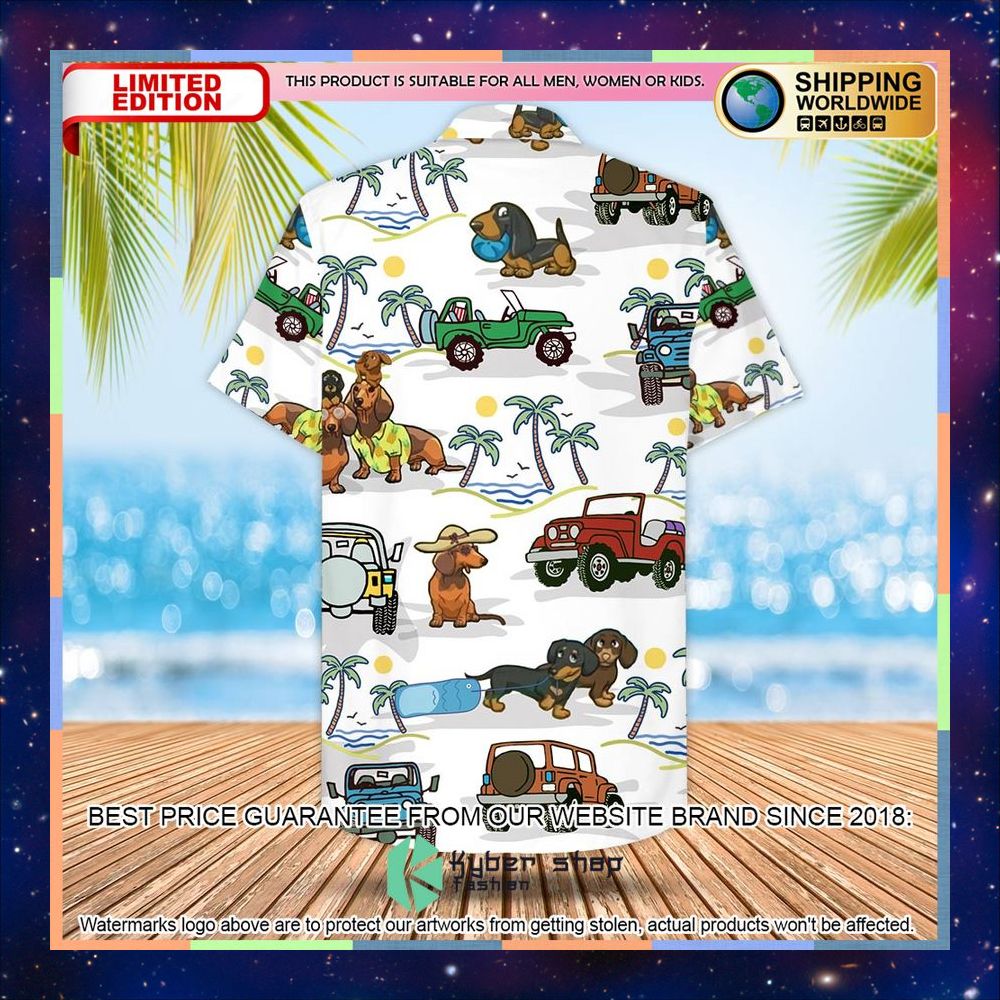 Dachshund Jeep Hawaiian Shirt 6 Dachshund Jeep Hawaiian Shirt word2