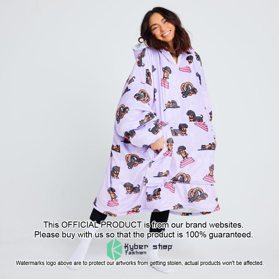 Dachshund Oodie Blanket Hoodie