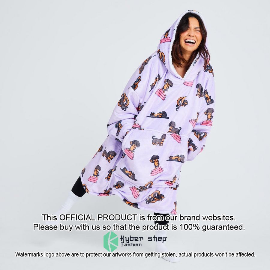Dachshund Oodie Blanket Hoodie 3 Dachshund Oodie Blanket Hoodie word1