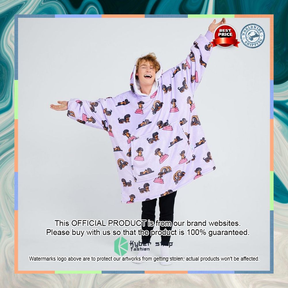 Dachshund Oodie Blanket Hoodie 13 Dachshund Oodie Blanket Hoodie word1