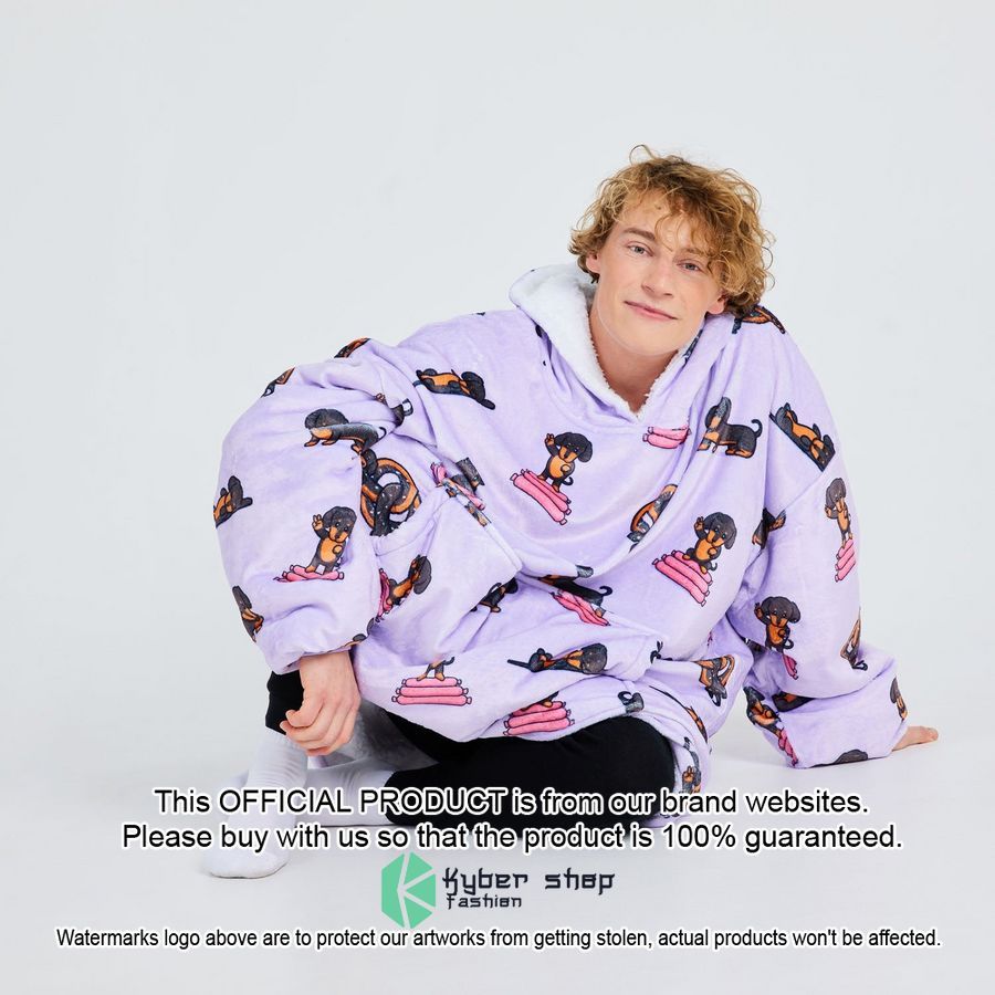 Dachshund Oodie Blanket Hoodie 5 Dachshund Oodie Blanket Hoodie word1