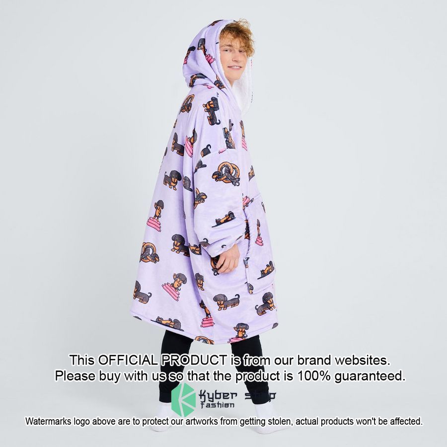 Dachshund Oodie Blanket Hoodie 8 Dachshund Oodie Blanket Hoodie word1