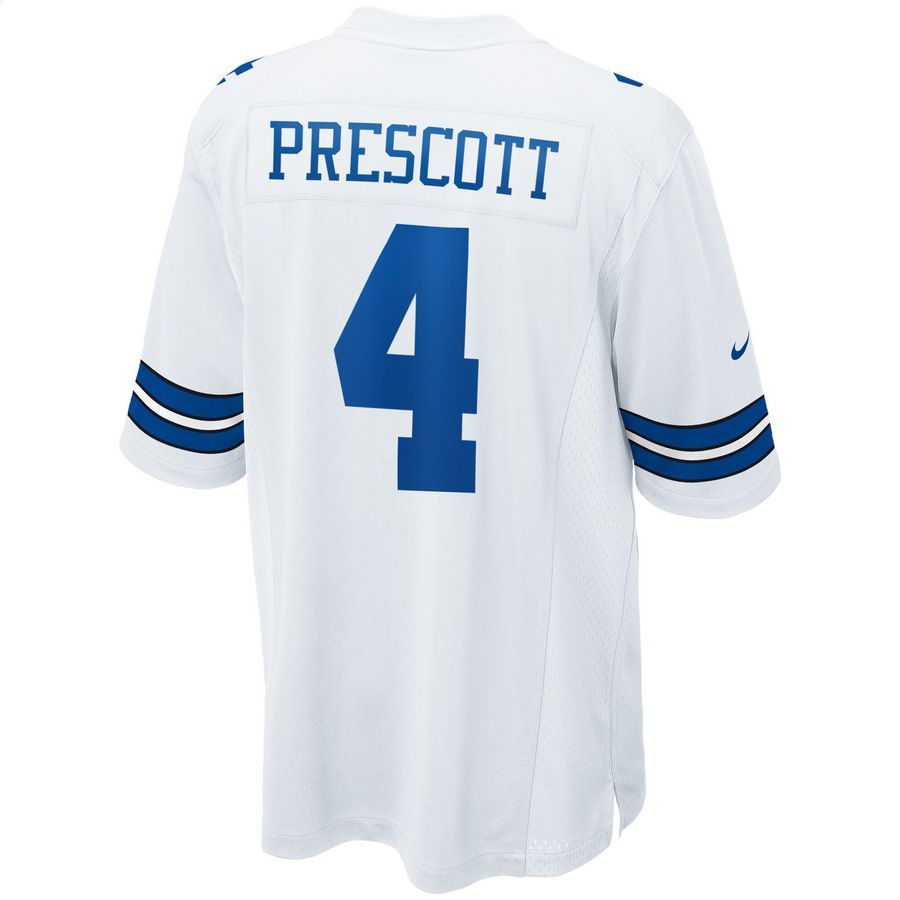 Dak Prescott Dallas Cowboys Nike White Football Jersey 3 Dak Prescott Dallas Cowboys Nike White Football Jersey word1
