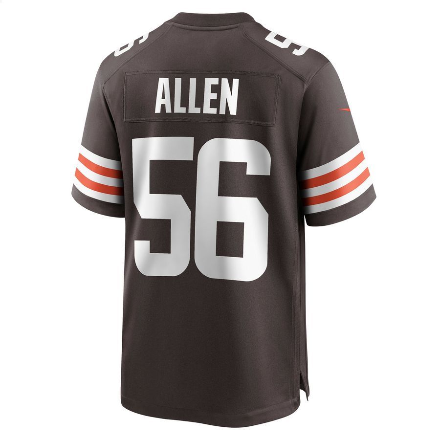 Dakota Allen Cleveland Browns Brown Football Jersey 3 Dakota Allen Cleveland Browns Brown Football Jersey word1
