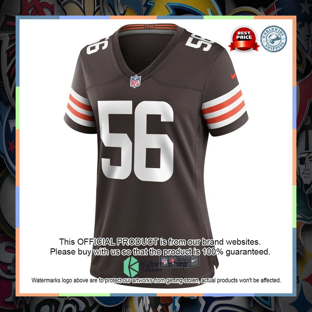 Dakota Allen Cleveland Browns Women's Brown Football Jersey 6 Dakota Allen Cleveland Browns Women's Brown Football Jersey word1