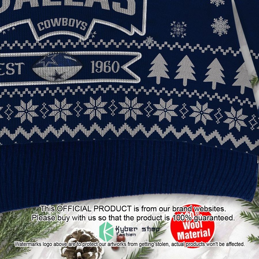 Dallas Cowboys Baby Yoda Grogu Holiday Party Christmas Sweater 4 Dallas Cowboys Baby Yoda Grogu Holiday Party Christmas Sweater word1