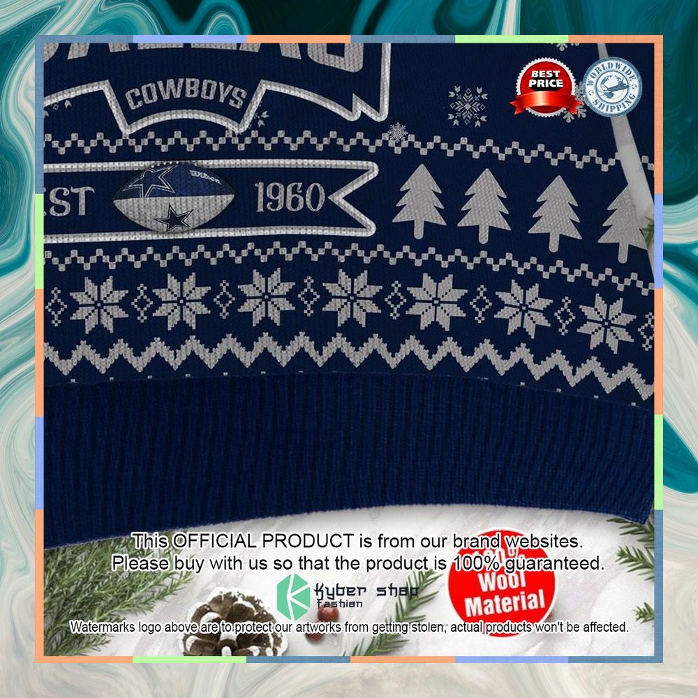 Dallas Cowboys Baby Yoda Grogu Holiday Party Christmas Sweater 9 Dallas Cowboys Baby Yoda Grogu Holiday Party Christmas Sweater word1