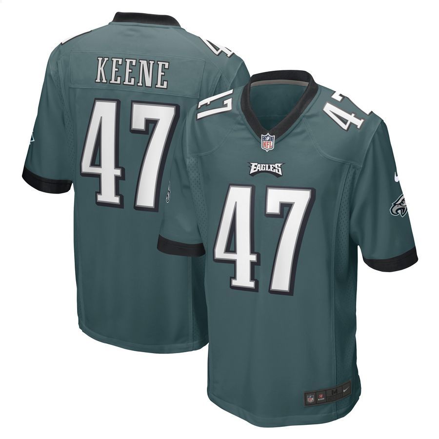 Dalton Keene Philadelphia Eagles Midnight Green Football Jersey