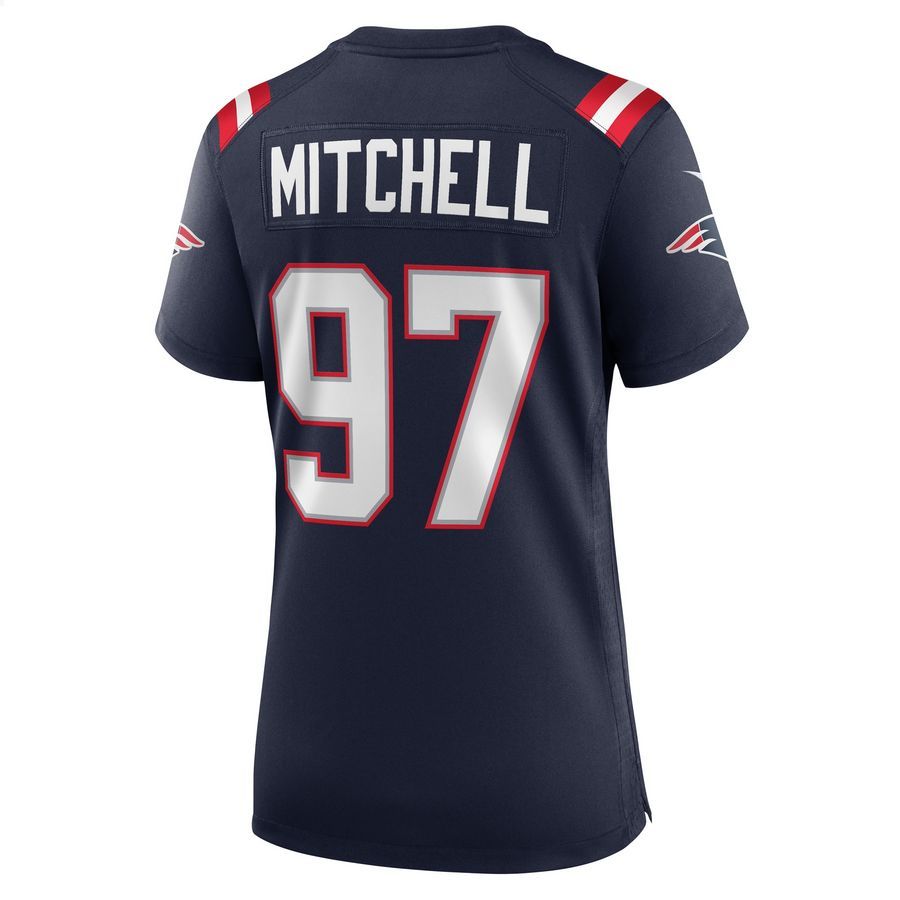 DaMarcus Mitchell New England Patriots Navy Football Jersey 3 DaMarcus Mitchell New England Patriots Navy Football Jersey word2