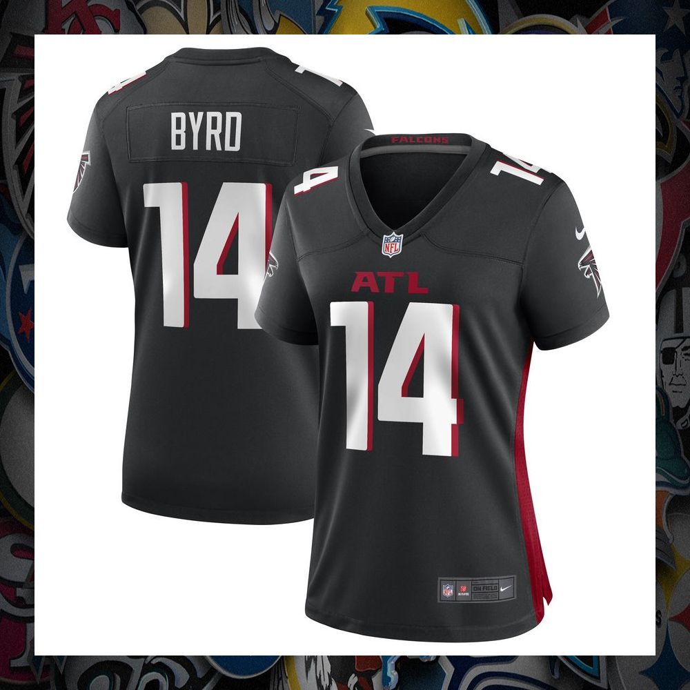 Damiere Byrd Atlanta Falcons Black Football Jersey 5 Damiere Byrd Atlanta Falcons Black Football Jersey word3