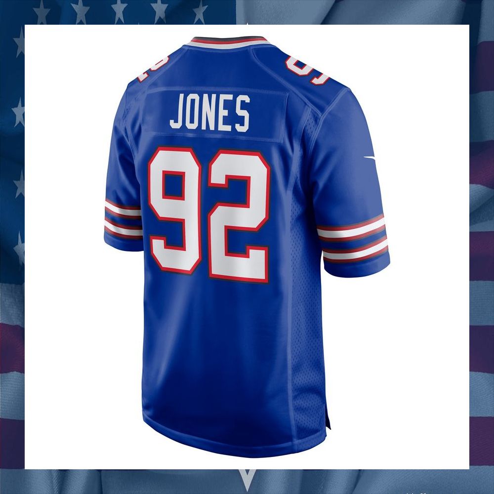 DaQuan Jones Buffalo Bills Royal Football Jersey 7 DaQuan Jones Buffalo Bills Royal Football Jersey word2