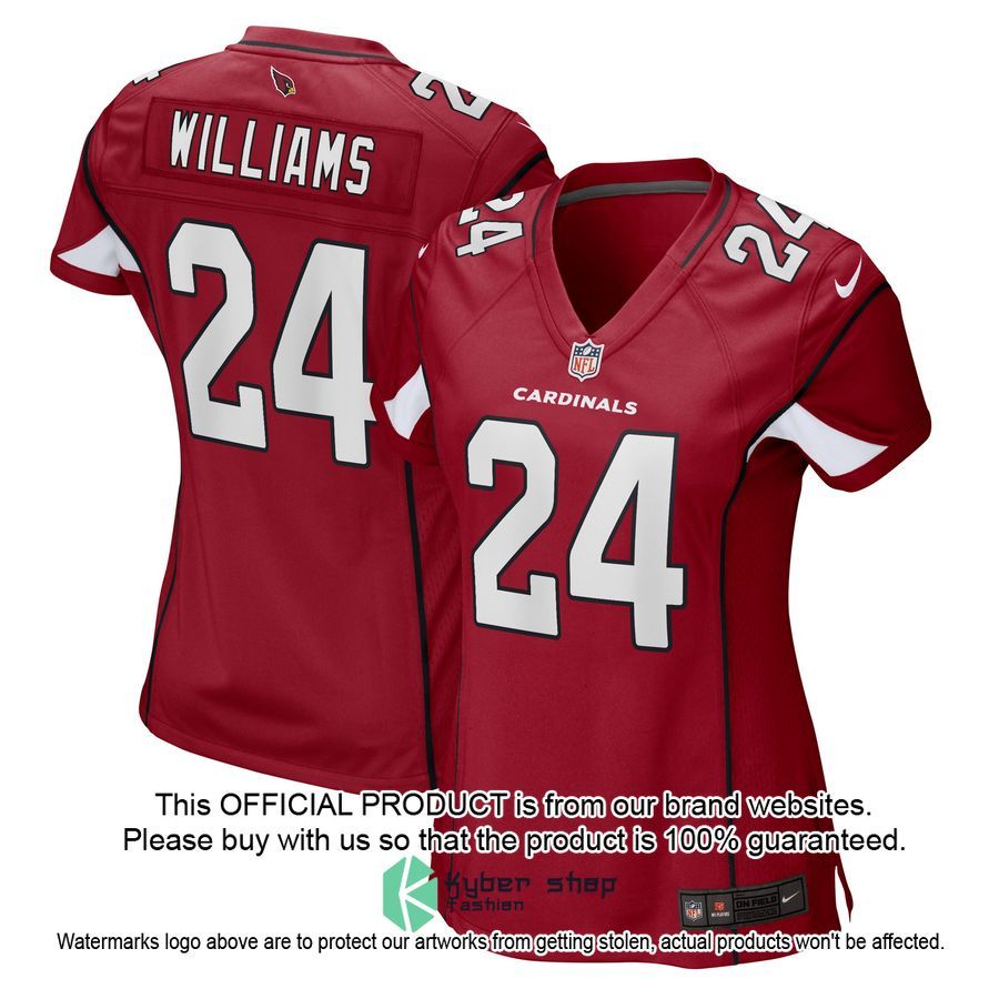 Darrel Williams Arizona Cardinals Women's Cardinal Football Jersey 3 Darrel Williams Arizona Cardinals Women's Cardinal Football Jersey word1
