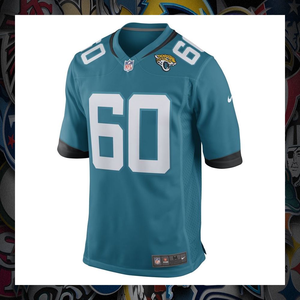 Darryl Williams Jacksonville Jaguars Nike Teal Football Jersey 6 Darryl Williams Jacksonville Jaguars Nike Teal Football Jersey word3