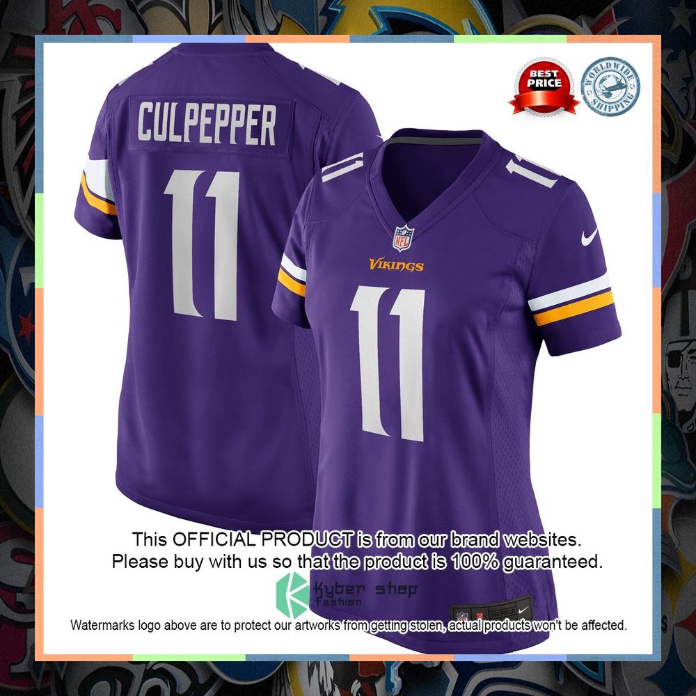 Daunte Culpepper Minnesota Vikings Women's Football Retired Purple Football Jersey 8 Daunte Culpepper Minnesota Vikings Women's Football Retired Purple Football Jersey word2