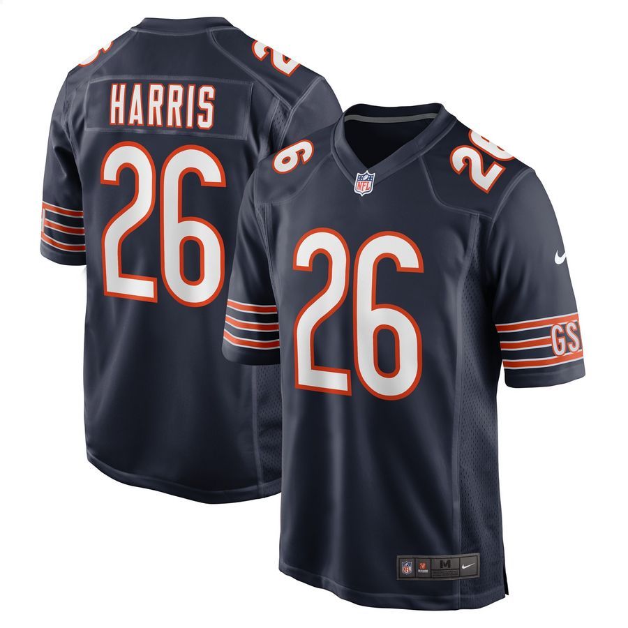 Davontae Harris Chicago Bears Navy Football Jersey
