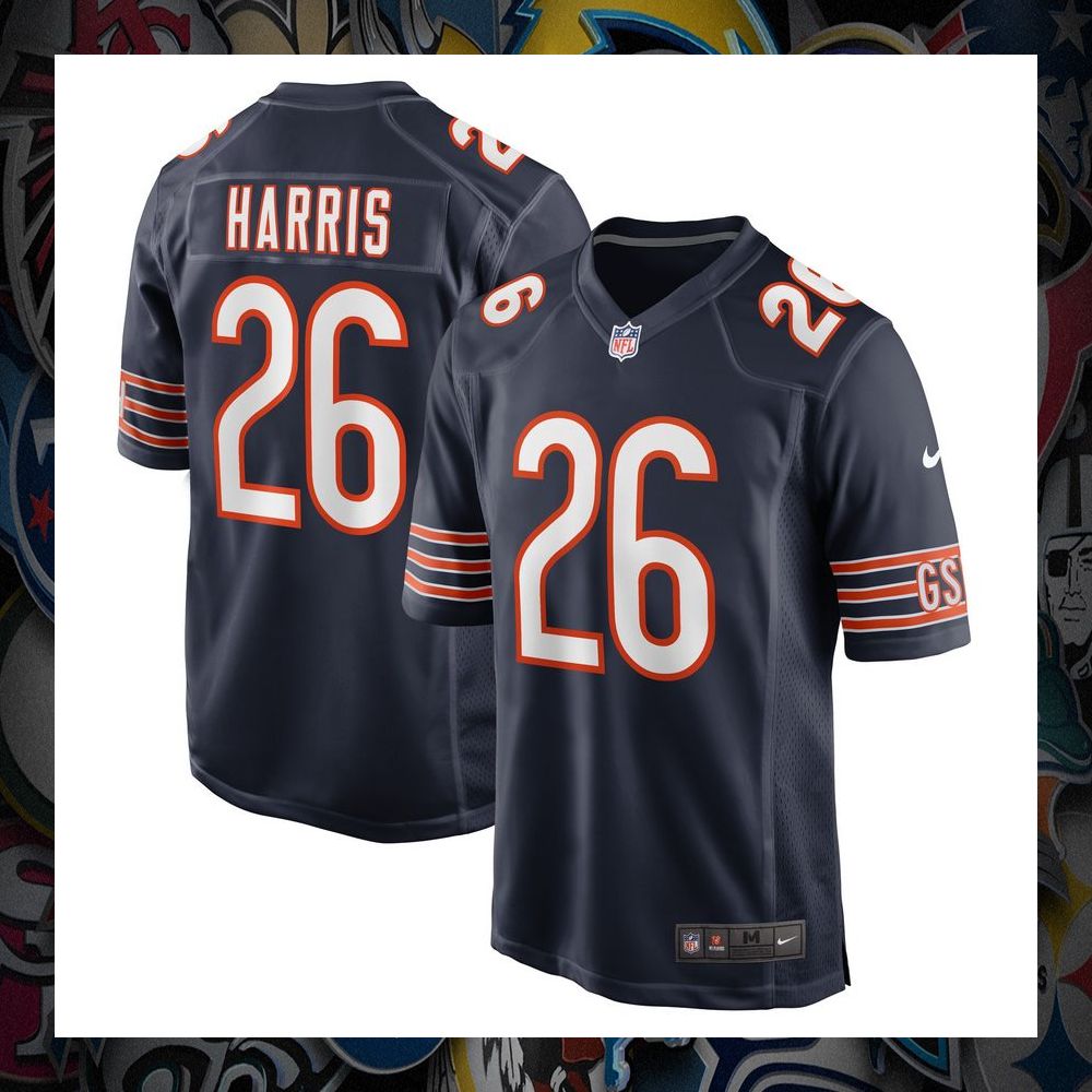 Davontae Harris Chicago Bears Navy Football Jersey 5 Davontae Harris Chicago Bears Navy Football Jersey word2
