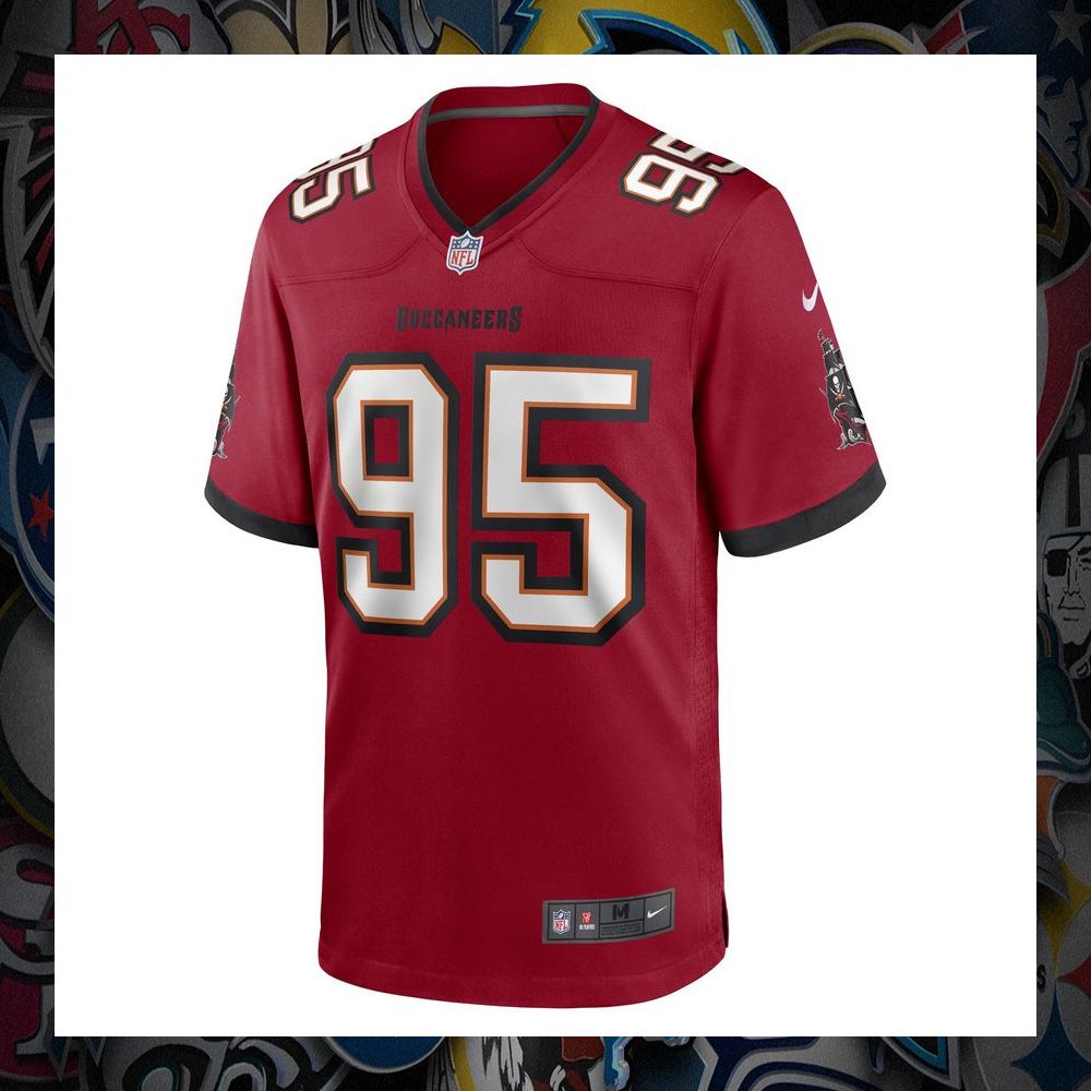 Deadrin Senat Tampa Bay Buccaneers Red Football Jersey 6 Deadrin Senat Tampa Bay Buccaneers Red Football Jersey word2