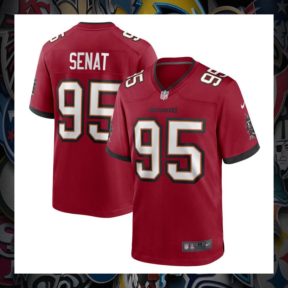Deadrin Senat Tampa Bay Buccaneers Red Football Jersey 8 Deadrin Senat Tampa Bay Buccaneers Red Football Jersey word2