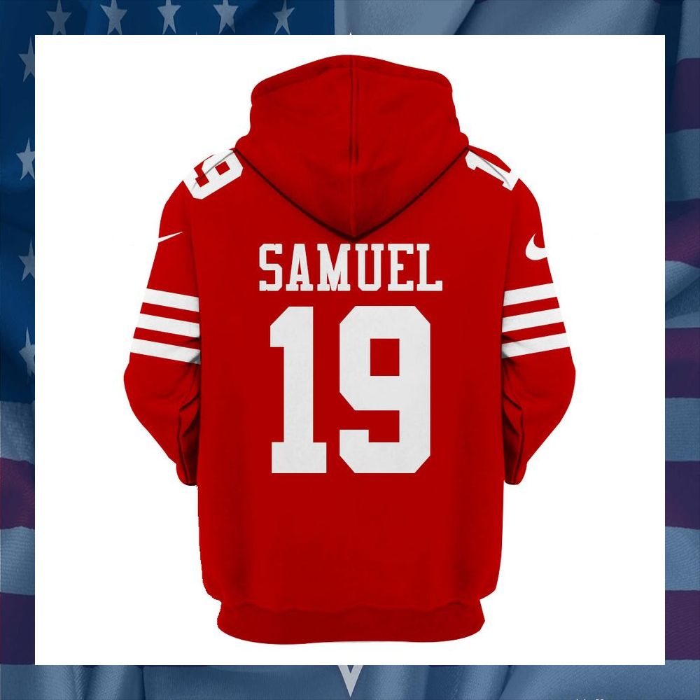 Deebo Samuel Scarlet San Francisco 49ers 3D Hoodie, Shirt 10 Deebo Samuel Scarlet San Francisco 49ers 3D Hoodie, Shirt word2