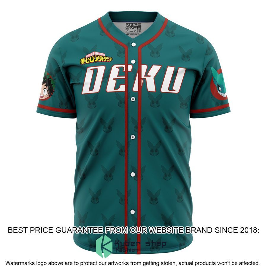 Deku My Hero Academia Baseball Jersey