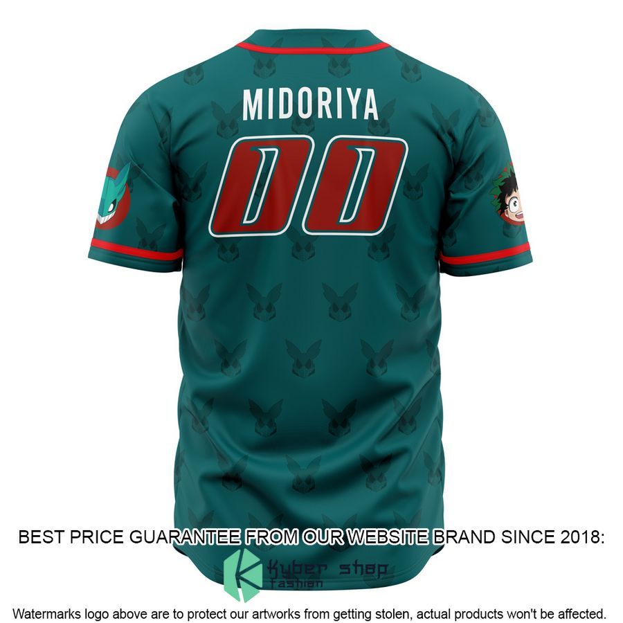 Deku My Hero Academia Baseball Jersey 3 Deku My Hero Academia Baseball Jersey word3