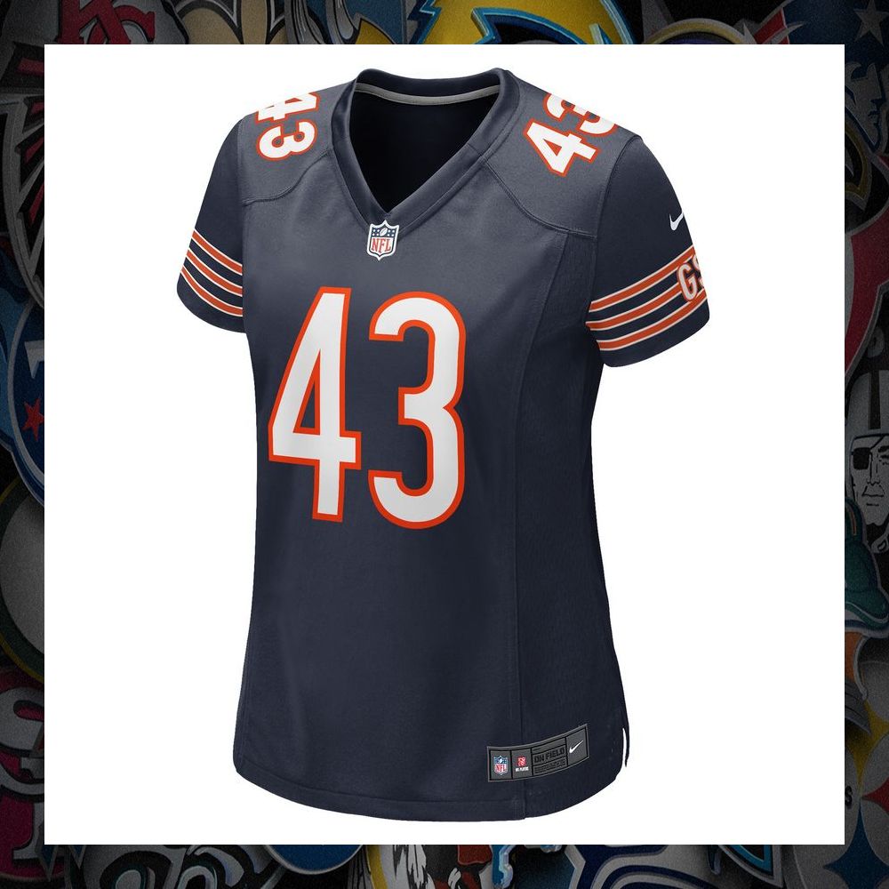 DeMarquis Gates Chicago Bears Navy Football Jersey 31 DeMarquis Gates Chicago Bears Navy Football Jersey word1
