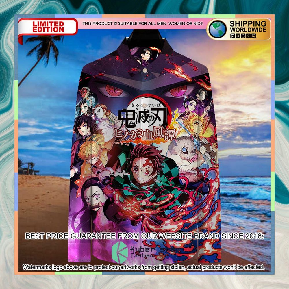 Demon Slayer Kimetsu no Yaiba The Hinokami Chronicles Long Sleeve Shirt 4 Demon Slayer Kimetsu no Yaiba The Hinokami Chronicles Long Sleeve Shirt word1