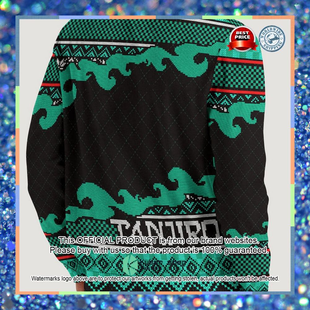 Demon Slayer Tanjiro Christmas Sweater 9 Demon Slayer Tanjiro Christmas Sweater word1