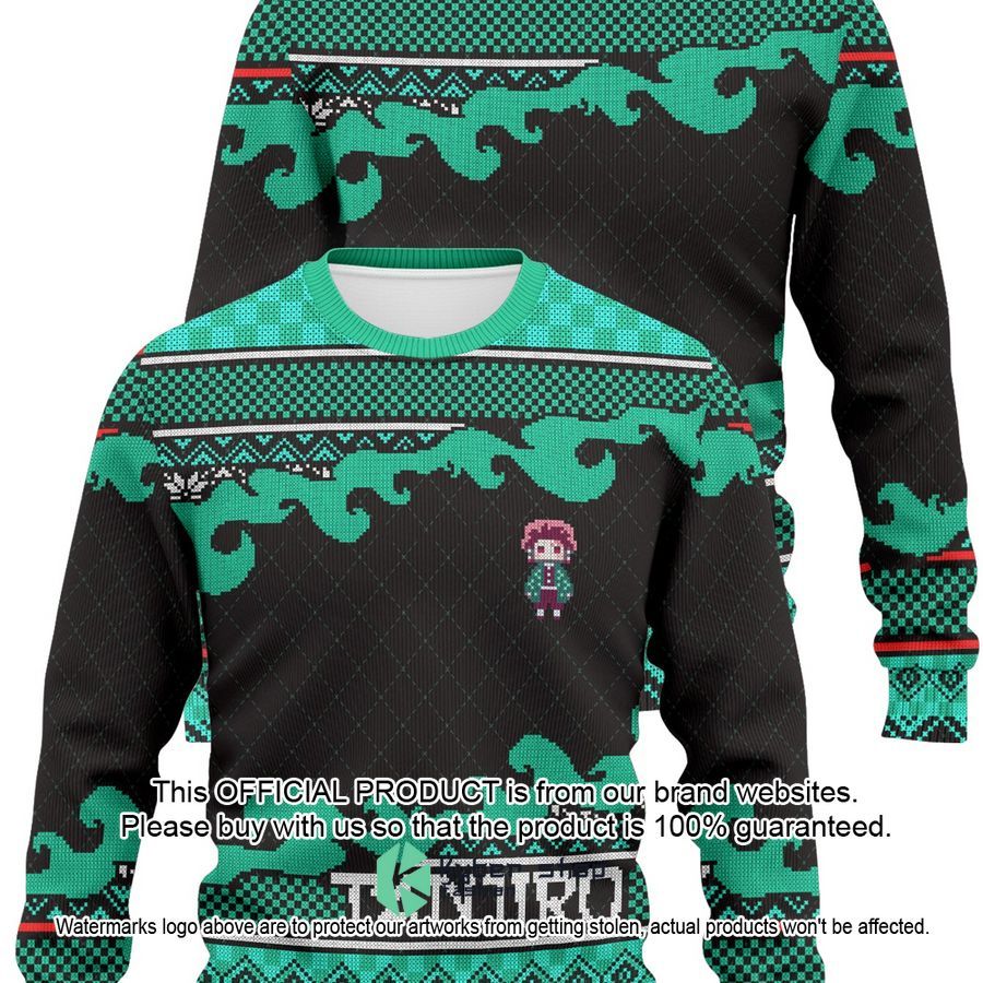 Demon Slayer Tanjiro Christmas Sweater 5 Demon Slayer Tanjiro Christmas Sweater word1