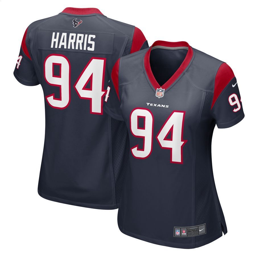 Demone Harris Houston Texans Navy Football Jersey 4 Demone Harris Houston Texans Navy Football Jersey word2