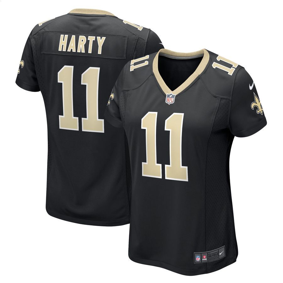 Deonte Harty New Orleans Saints Black Football Jersey