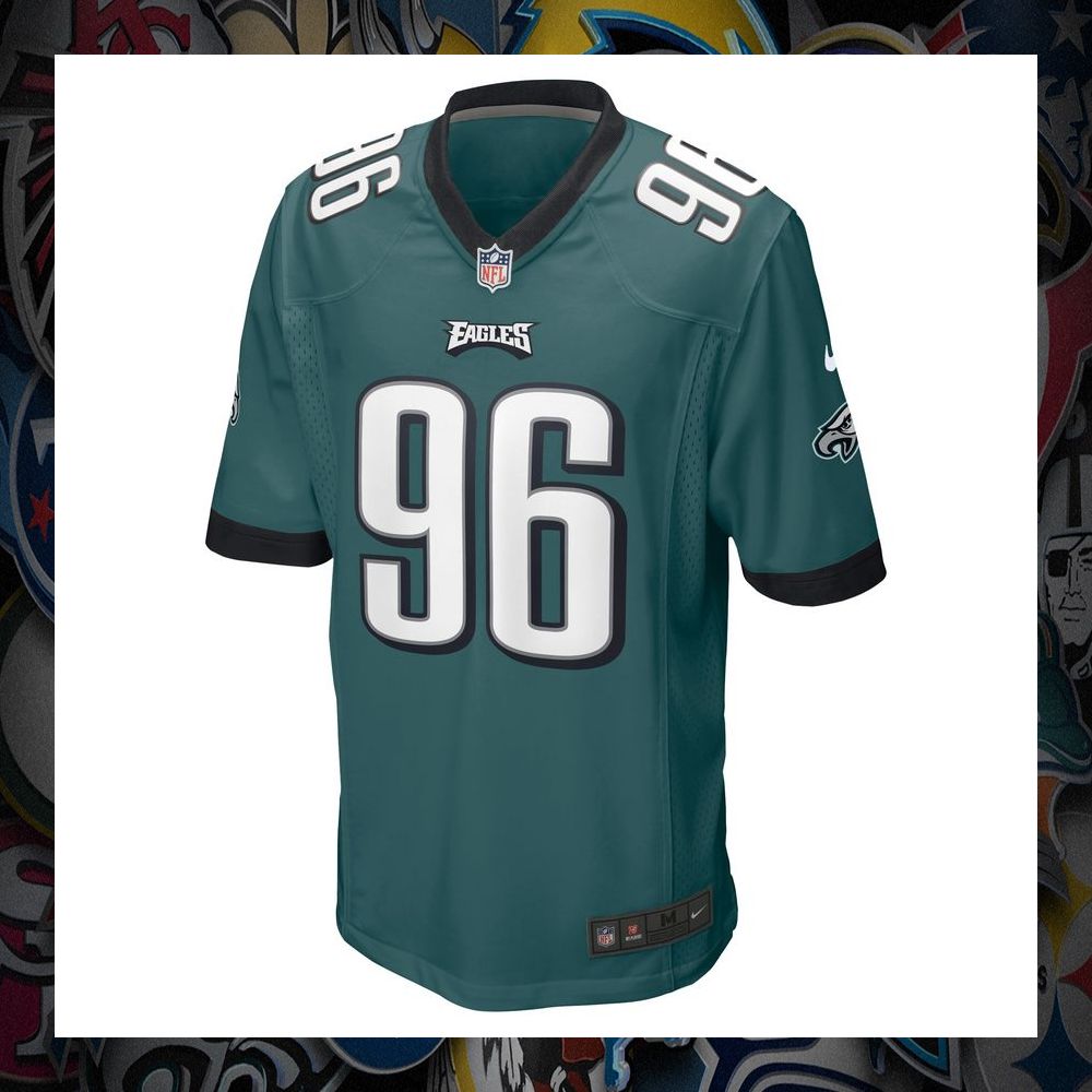Derek Barnett Philadelphia Eagles Nike Midnight Green Football Jersey 6 Derek Barnett Philadelphia Eagles Nike Midnight Green Football Jersey word2