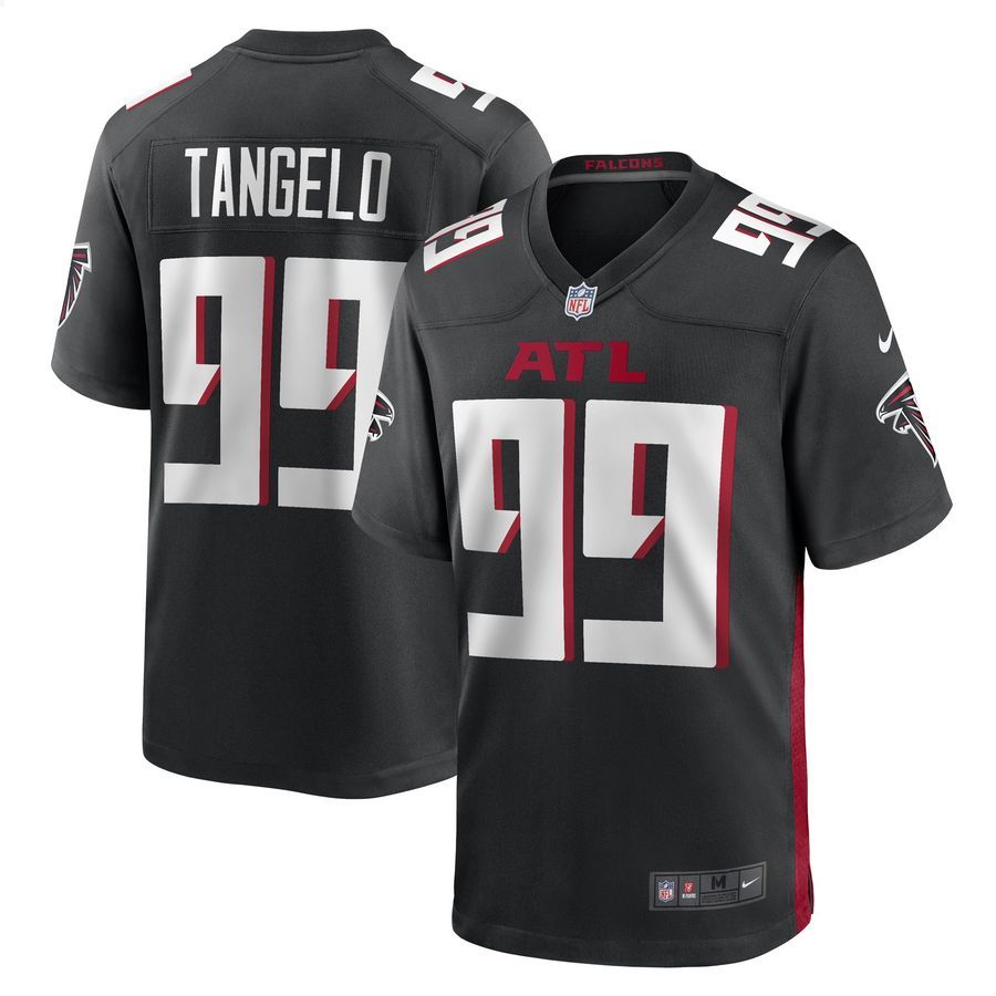 Derrick Tangelo Atlanta Falcons Black Football Jersey